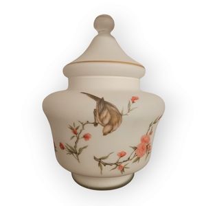 Norleans Glass Jar with Birds